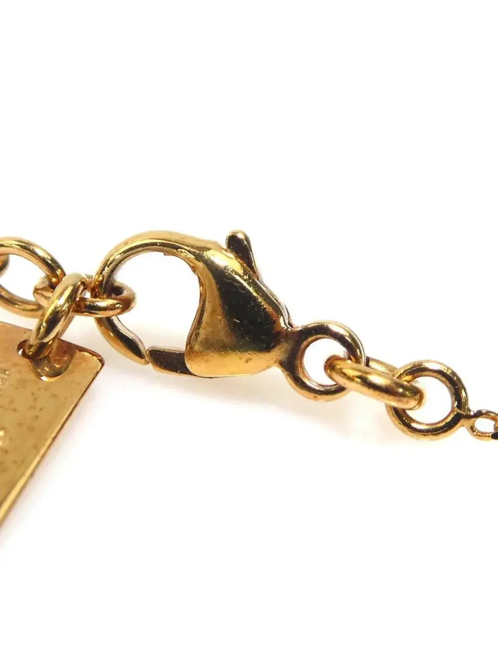 Auth Saint Laurent Ysl Logo Bracelet #293929S21B